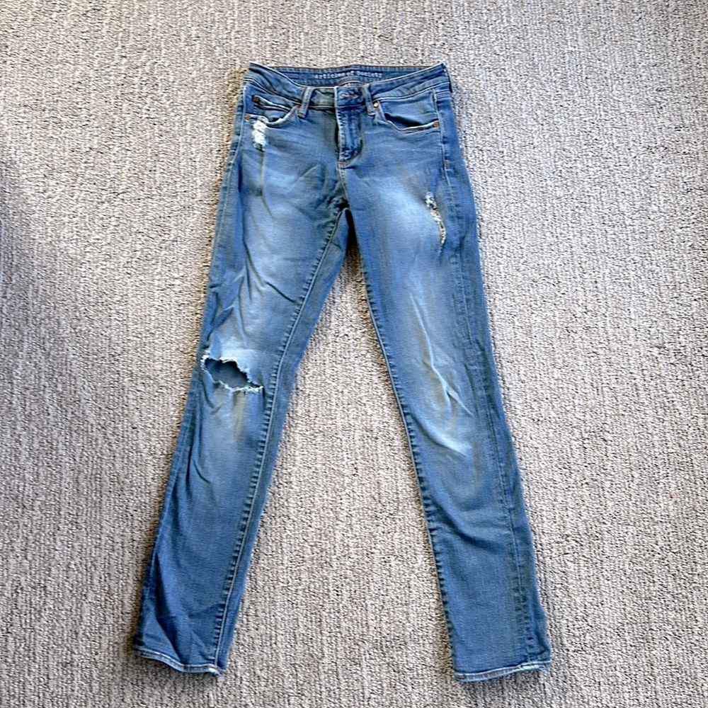 Articles of Society Women’s Distressed Skinny Jeans, Size 25